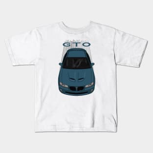 Pontiac GTO 2004-2006 - Barbados Blue Kids T-Shirt